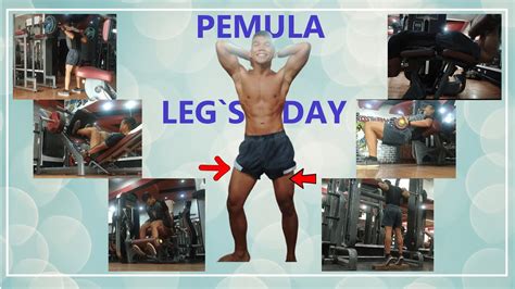 Cara Latihan Otot Kaki Di Gym Untuk Pemula L Legs Day Di Gym Untuk Pemula L Program Untuk Pemula