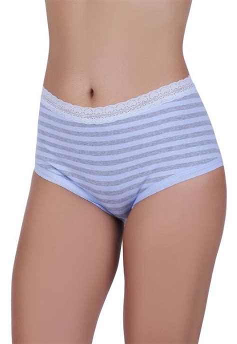 Calcinha Moleca Algod O Concept Lingerie Azul