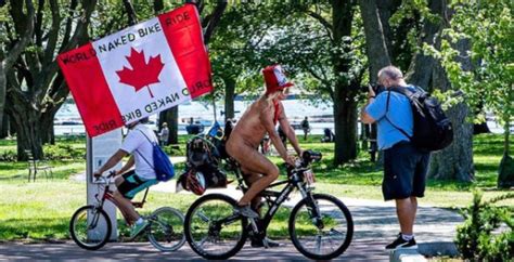 The World Naked Bike Ride Took Over Toronto This Weekend PHOTOS Events