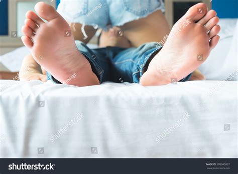 Couple Having Sex Bed Under Sheets Stock Photo Shutterstock