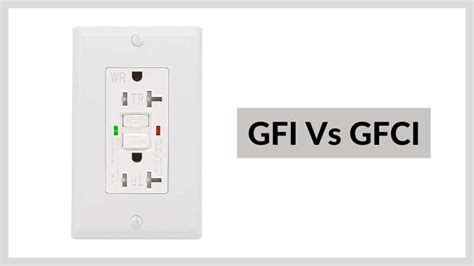 Gfci Vs Gfi Understanding The Difference And Importance [updated November 2024 ]