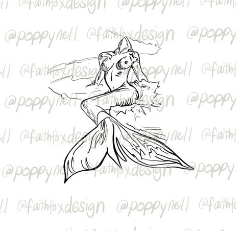 Naked Mermaid Nautical Sexy Svg Png Etsy