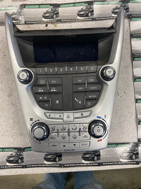 GMC Terrain Radio Climate Control Panel Part # 22766835