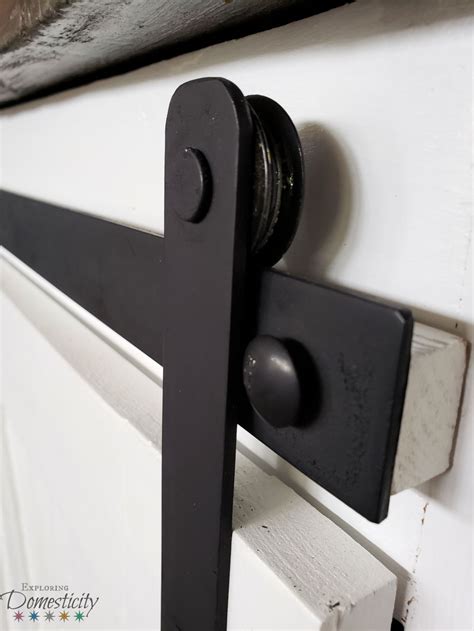 Barn Door Hardware Diy How To Make Your Own ⋆ Exploring Domesticity