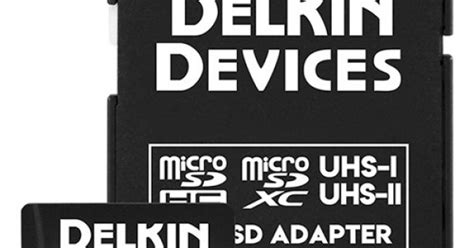 Delkin Devices Gb Power Uhs Ii V Microsdxc Memory Card Mb S