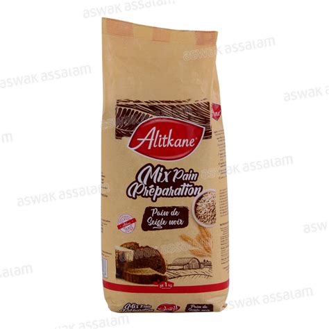 PREPARATION MIX PAIN DE SEIGLE 1KG AL ITKANE Aswak Drive AS From Aswak