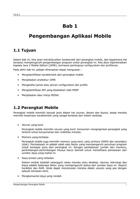 Pengembangan Mobile PDF