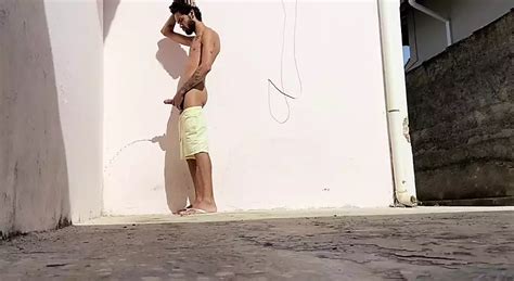 Arabeputo In Pissed On The Neighbor S Wall Brazilian Gay Porn By Onlyfans Xhamster