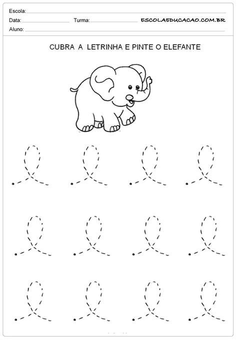 Atividade Letrinha A Educação Infantil - 7