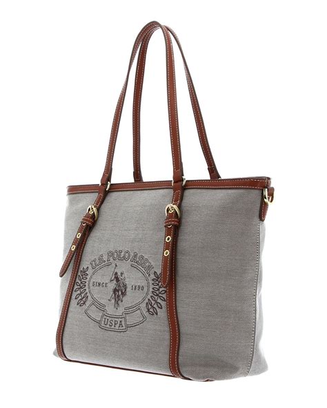 Us Polo Assn Shopping Bag Brown Modeherz