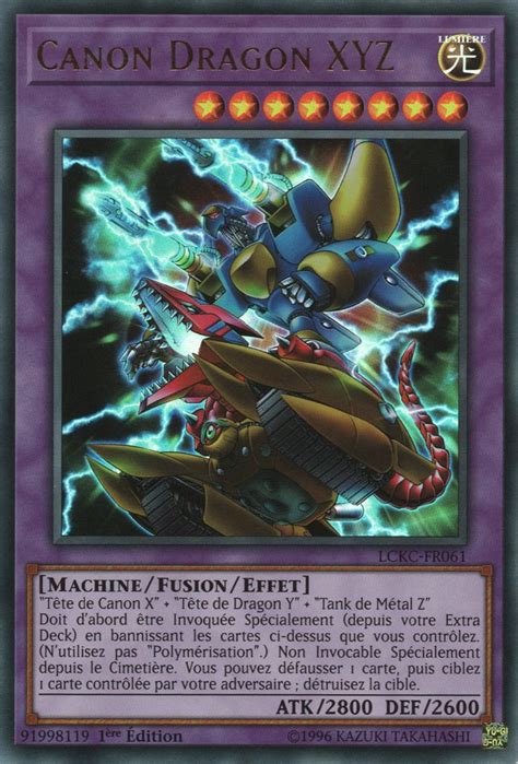 LCKC FR061 Canon Dragon XYZ Yu Gi Oh