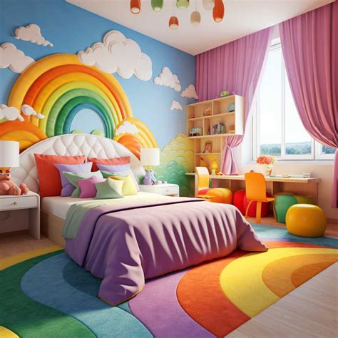 bright  bold ideas  lively childrens bedrooms  art