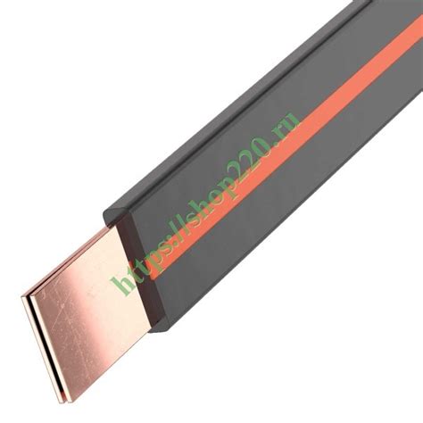 Шина медная гибкая изолированная ШМГ 630А 10x(20x1мм) 2м DKC - купить ...