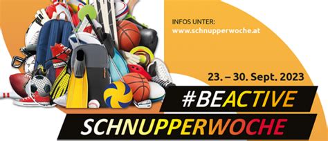 BeActive Schnupperwoche