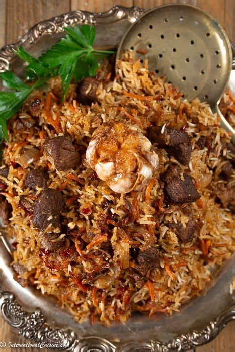 Plov (National Dish of Tajikistan and Uzbekistan) - International Cuisine