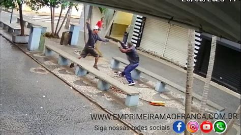 Briga Entre Moradores Em Situa O De Rua Registrada Por C Mera De