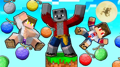 Apenas Um Bloco De One Piece Mas Viramos O Luffy Gear No Minecraft