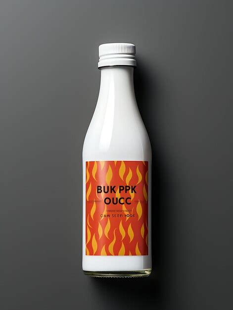 Premium Photo Collection Of Hot Sauce Bottle Elegant Droplet Design Glass Packaging Smal