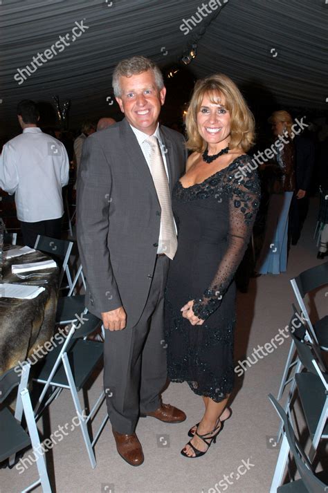 Colin Montgomerie Girlfriend Joanne Baldwin Dunhill Editorial Stock