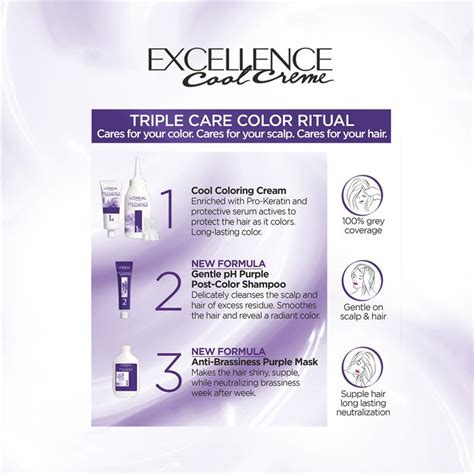 Buy L Oreal Paris Excellence Cool Creme Permanent Hair Colour 8 11 Ultra Ash Light Blonde Online