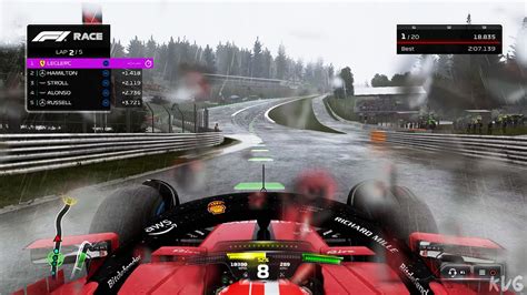 F1 23 Rain Gameplay Ps5 Uhd [4k60fps] Youtube