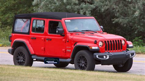 CAUGHT: Euro-Spec 2021 Jeep® Wrangler Unlimited Sahara 4xe: - MoparInsiders