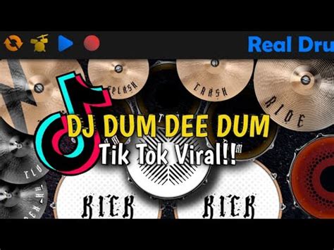 DJ DUM DEE DUM TIK TOK VIRAL REAL DRUM COVER YouTube