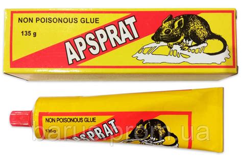 Клей от мышей и крыс APSPRAT Апспрат 135 грамм (ID#1707123951), цена ...
