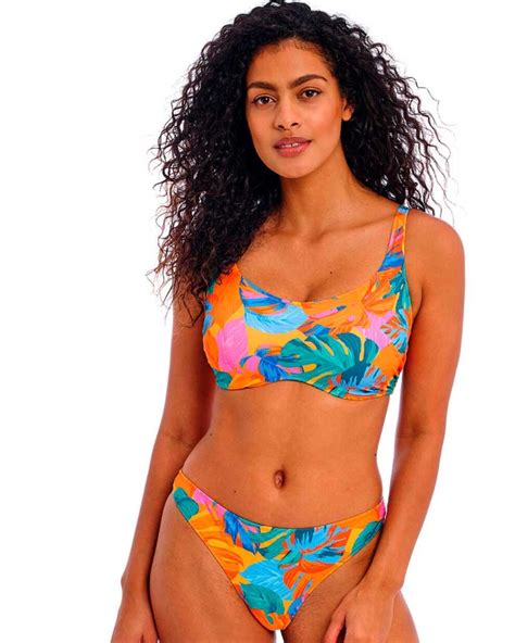 Freya Swim Aloha Coast UW Bralette Bikini Top Zest