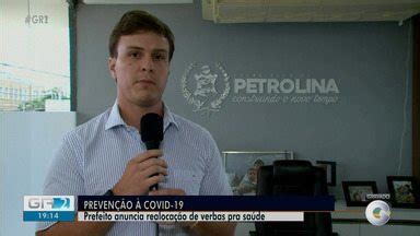 GRTV 2ª Edição Prefeito de Petrolina anuncia pacote de medidas para