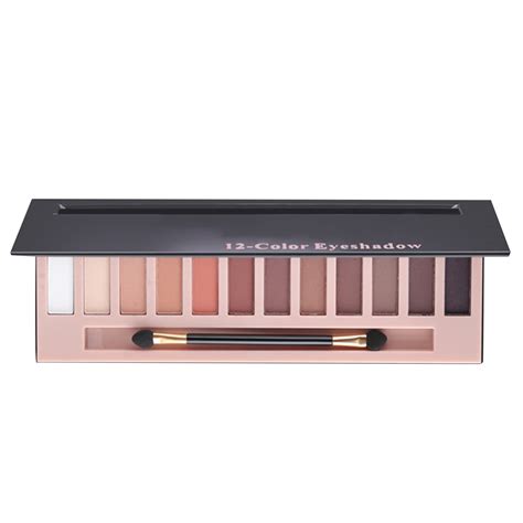 ASEIDFNSA 12Colors Eyeshadow Palette Neutral Naked Matte Eye Shadow Palettes Smudge Proof Long