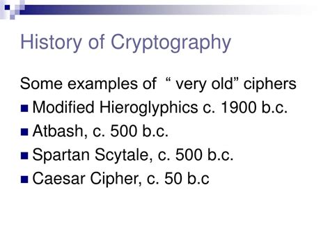 introduction  cryptography powerpoint