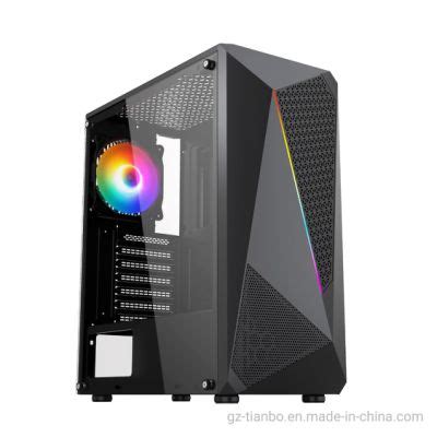 2021 Hot Sale ATX Gaming Computer PC Case With RGB Strip Design Supper Gaming China Gaming
