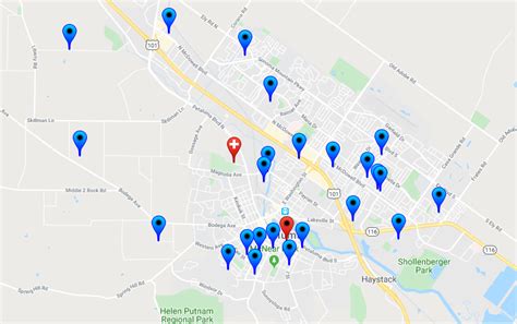 Halloween Safety Map Registered Sex Offenders In Petaluma Petaluma CA Patch