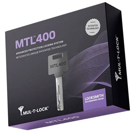 Цилиндр Mul-T-Lock MTL 400, ключ-ключ, флажок, никель, МТЛ400, доставка ...
