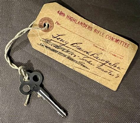 Key to Long Branch Shooting Hut – 48th Highlanders Museum Online