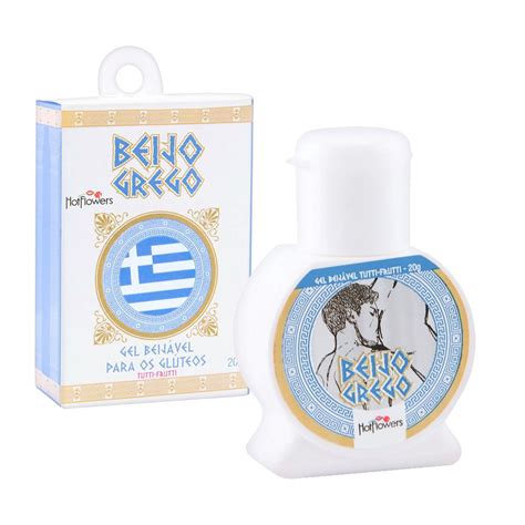 Gel Beijo Grego Beijável Tutti Frutti 20g Sex Shop Loja do Prazer