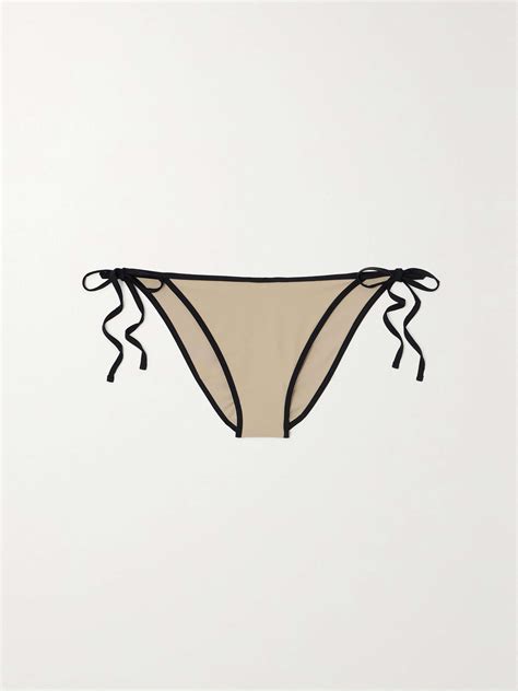 Toteme Recycled Bikini Briefs Net A Porter