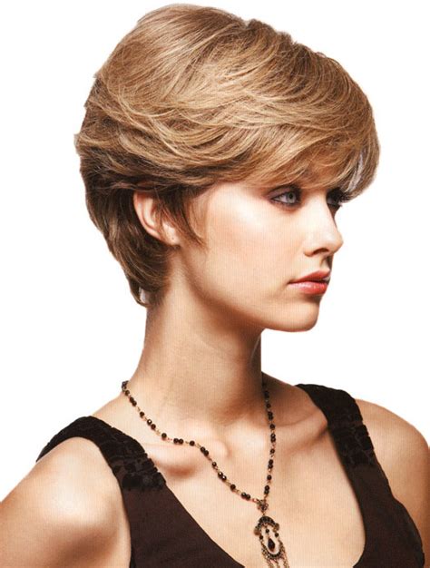 Best Blonde Monofilament Short Synthetic Wigs Wavy Synthetic Wigs