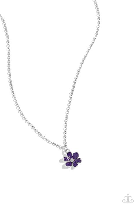 Cottage Retreat Purple Paparazzi Necklace Jewelryblingthing