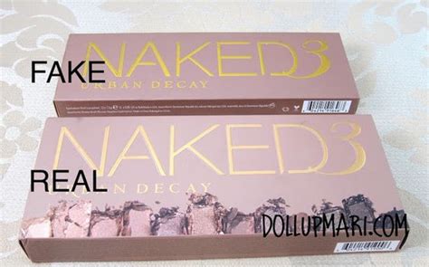 How To Spot A FAKE NAKED 3 Palette Doll Up Mari