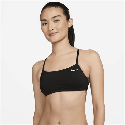 Nike Women S Essential Racerback Bikini Top In Black ShopStyle Two