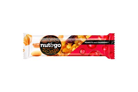 Батончик с арахисом и клюквой «Nut&Go», 42 г - купить по цене ...