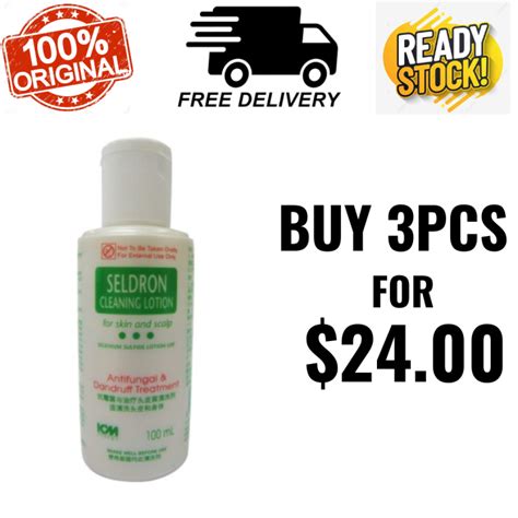 Rsle Trading Icm Pharma Seldron Cleaning Lotion Antifungal And Dandruff