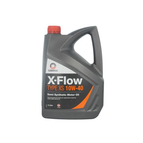 Моторное масло Comma X-FLOW XS 10W40 SEMI. 4L - купить в Киеве, цена на ...