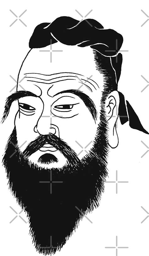 Confucius By Clifford Sosis Redbubble