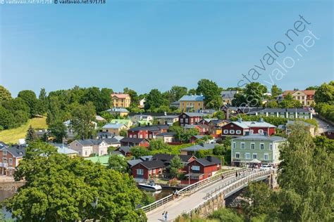 Kuva Kes Inen Porvoo Maisema Kaupunkimaisema Kes Vihre Vehre