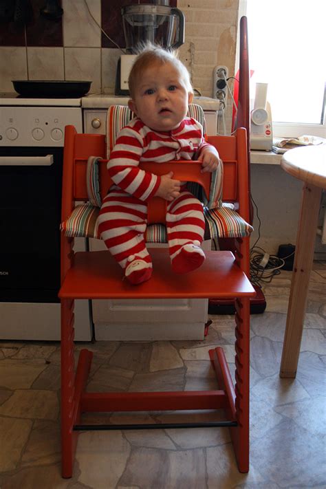 Тест детского стульчика для кормления Stokke Tripp Trapp (Стокке Трип ...