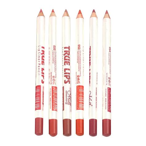 4 в 1 Многофункциональный 6 видов цветов Для женщин Карандаши для губ ...