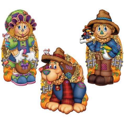 Scarecrow Cutouts Us Novelty